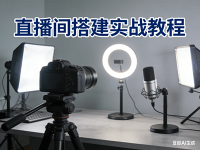 直播间搭建实战课程